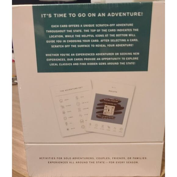 RIO Minnesota Adventure Bucket List Scratch Off Cards- NEW - Picture 2 of 5